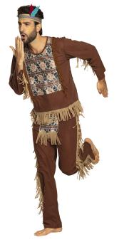 Indianer Kostüm Great Hawk:braun 