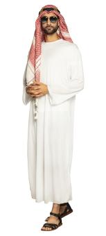 Costume Oil sheikh with headpiece:white 