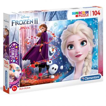 Frozen : Puzzle Jewels:104tlg. 