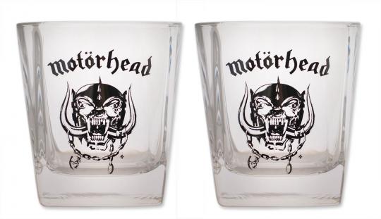 Motörhead: Whisky Gläser 2er-Pack:2 Stück, 250 ml 