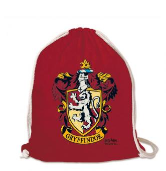 Harry Potter:  Cloth bag Gryffindor:35 x 46 cm, red 