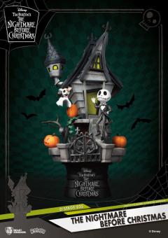 Nightmare before Christmas:  D-Stage Diorama Jack's Haunted House :15 cm 