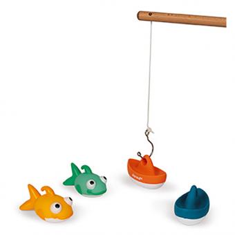 JANOD : Jeu de pêche à la baignade poissons+bateaux 