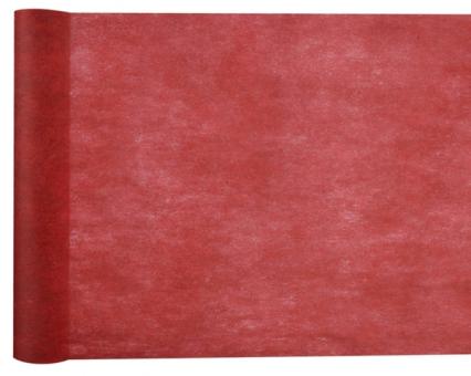 Chemin de table:30 cm x 10 m, rouge 
