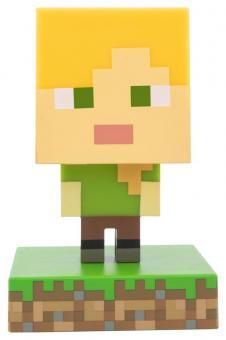 Minecraft: veilleuse 3D Icon Alex:10 cm, jaune 