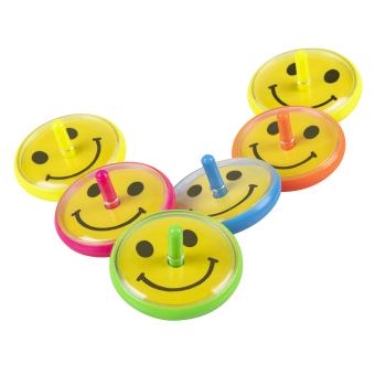 Toupies souriants:6 pièce, 4 cm 