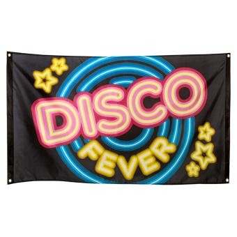 Disco Fever Fahne:90 x 150cm, mehrfarbig 