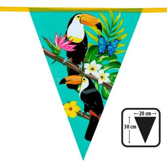 Wimpelkette Tukan:6m, mehrfarbig 