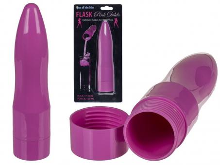 Bouteille en plastique Dildo:120ml, pink/rose 