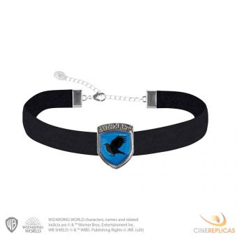 Harry Potter pendentif et collier Ravenclaw:34,5 x 1,1 cm//1,5 x 2 cm, noir/blue 
