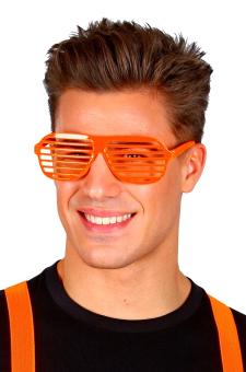 Atzenbrille neon:orange 