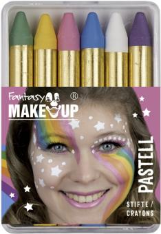 6 make-up pencils:colorful 