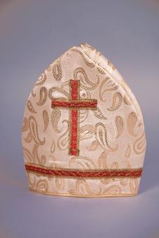 Bonnet d'évêque (mitre):or 