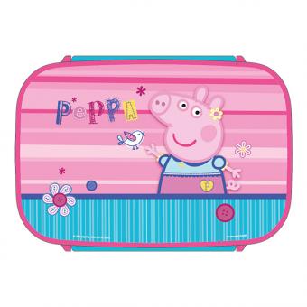 Peppa Pig lunch box:13.5x18x6cm 