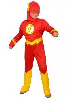 Flash kids costume:red 
