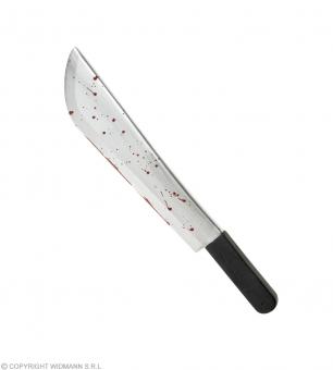 Blood-smeared machete:52cm 