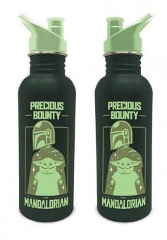Star Wars The Mandalorian Drink Bottle Precious Bounty:700 ml, black 
