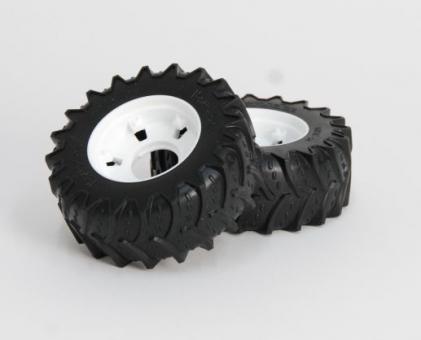 BRUDER: Front wheels right and left Steyr 6300 Terrus 