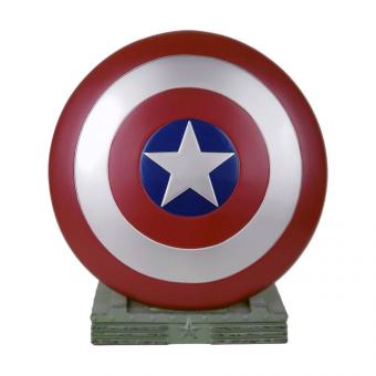 Marvel:  Spardose Captain America Shield 25 cm 