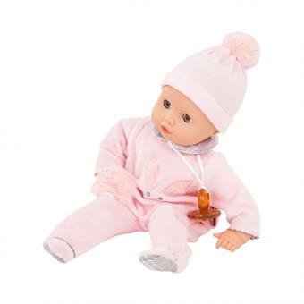GÖTZ: Götz Puppe Muffin mit rosa Anzug:33cm 