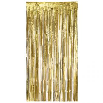Türvorhang Folien:1 x 2m, gold 