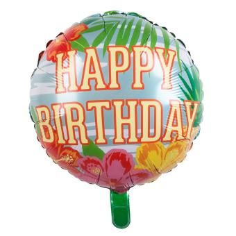 Ballon aluminium Paradise:45 cm 