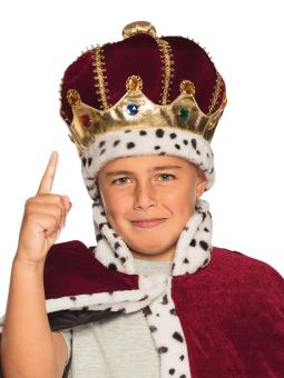 Kinderhut Majestät:rot 