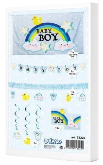 Deko-Set It's a boy:mehrfarbig 