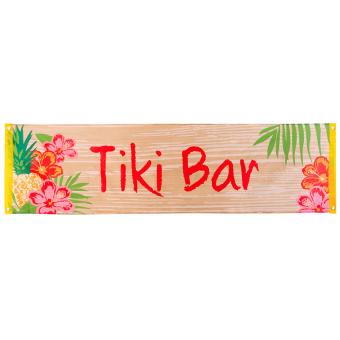Drapeaux Tiki Bar:50 x 180 cm, multicolore 