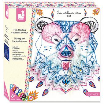 JANOD: Creative set of thread pictures animals 