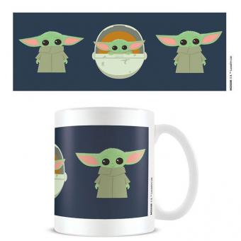 Star Wars: The Mandalorian Tasse Illustration:dunkelblau 