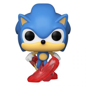 Sonic the Hedgehog: POP! Games figurine Sonic 30th - Running Sonic:9 cm 