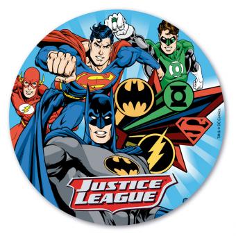 DC Comics Justice League Tortenaufleger:20cm, mehrfarbig 