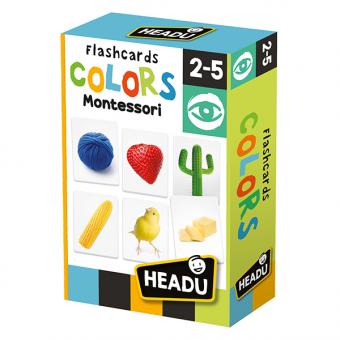 Montessori Flashcards colors: 