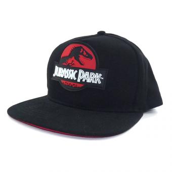 Jurassic Park: Baseball Cap Red Logo:schwarz 