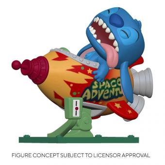 Lilo & Stitch: POP! Rides Figur Stitch in Rocket:15 cm 