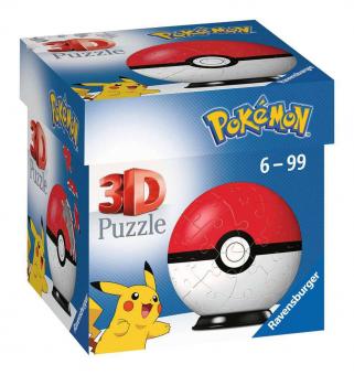 Pokémon 3D Puzzle Pokéballs : Classic:54 Teile 