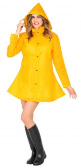 Greta hooded raincoat:yellow 