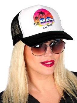 80s baseball cap:black 