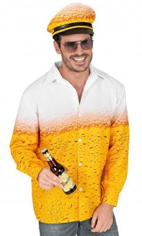 Chemise et chapeau de bière:jaune 