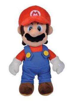Super Mario Plush Figure: Mario:30 cm 