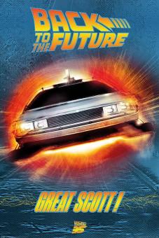 Zurück in die Zukunft Poster Great Scott!:61 x 91 cm 
