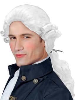 Perücke Duke:weiss 