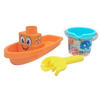 Boat with sand bucket set: 