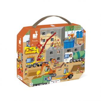 JANOD: Puzzle Chantier 36pcs 