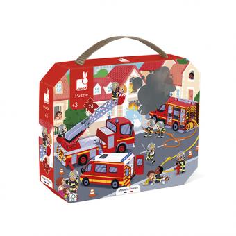 JANOD: Puzzle fire brigade 24 pieces 