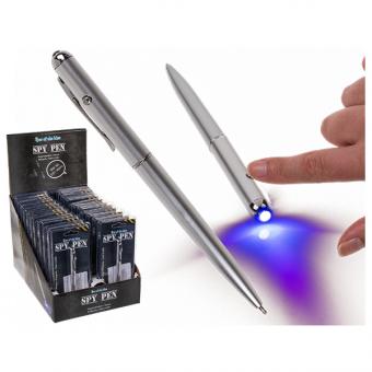 Secret pen with invisible ink: 