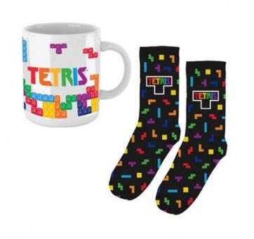 Tetris Tasse und Socken Set: Tetriminos:250 ml 