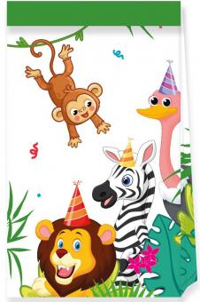 Safari Paper party bags :FSC certified:4 Item 
