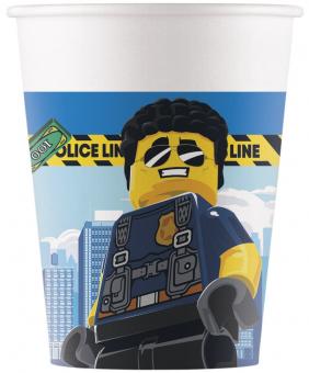 Lego City Partybecher: FSC zertifiziert:8 Stück, 2 dl, mehrfarbig 